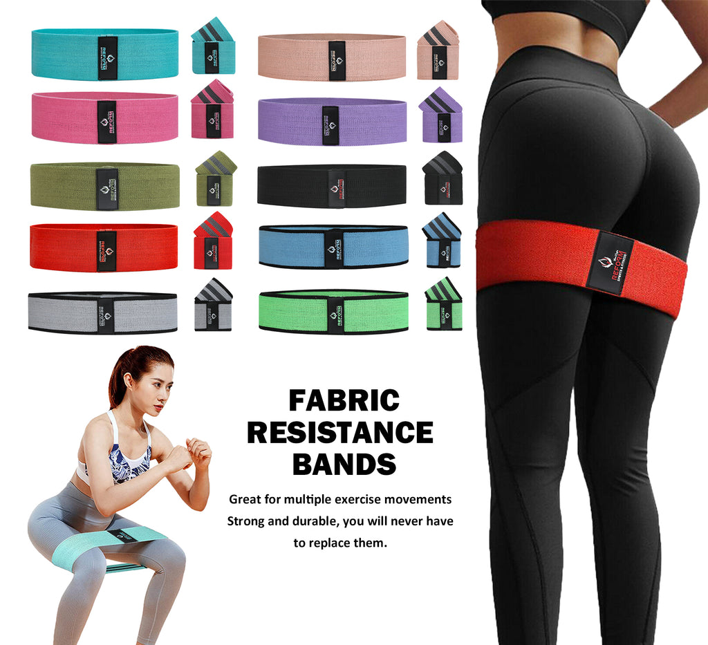 Heavy Resistance Glute Bands | Build Your Glutes with Our Booty Bands for  Men and Women | Heavy Resistance Bands Hip Bands for Working Out (Black 